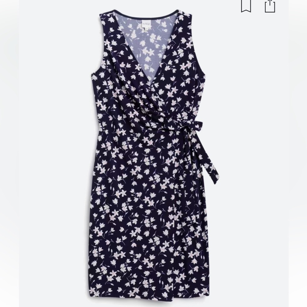 Floral Wrap Dress